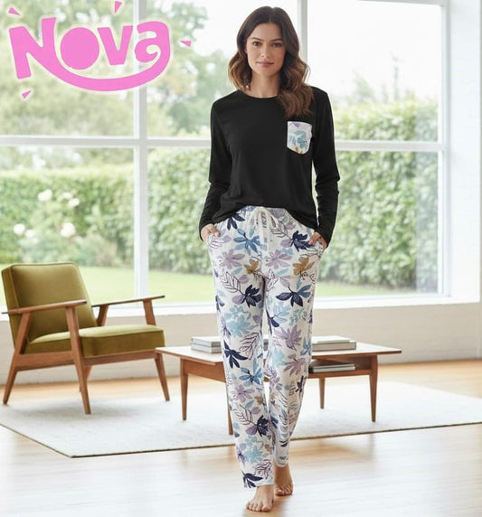 Round Pijama Black 001