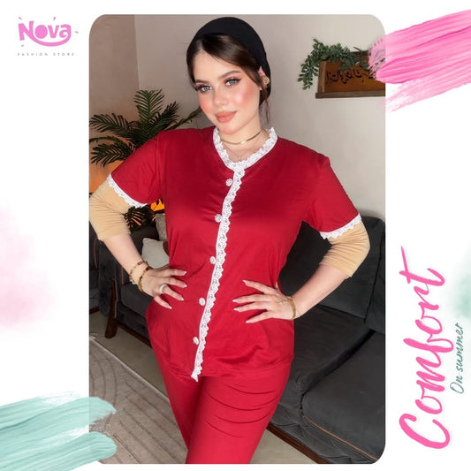 Dantel pajama nb  - 001