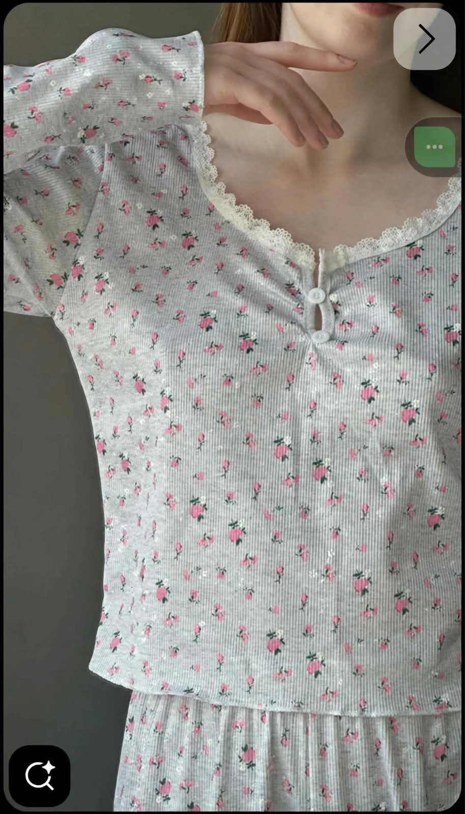 Gray Crazy Pajama Set |  002 - بيجامة كريز جراي